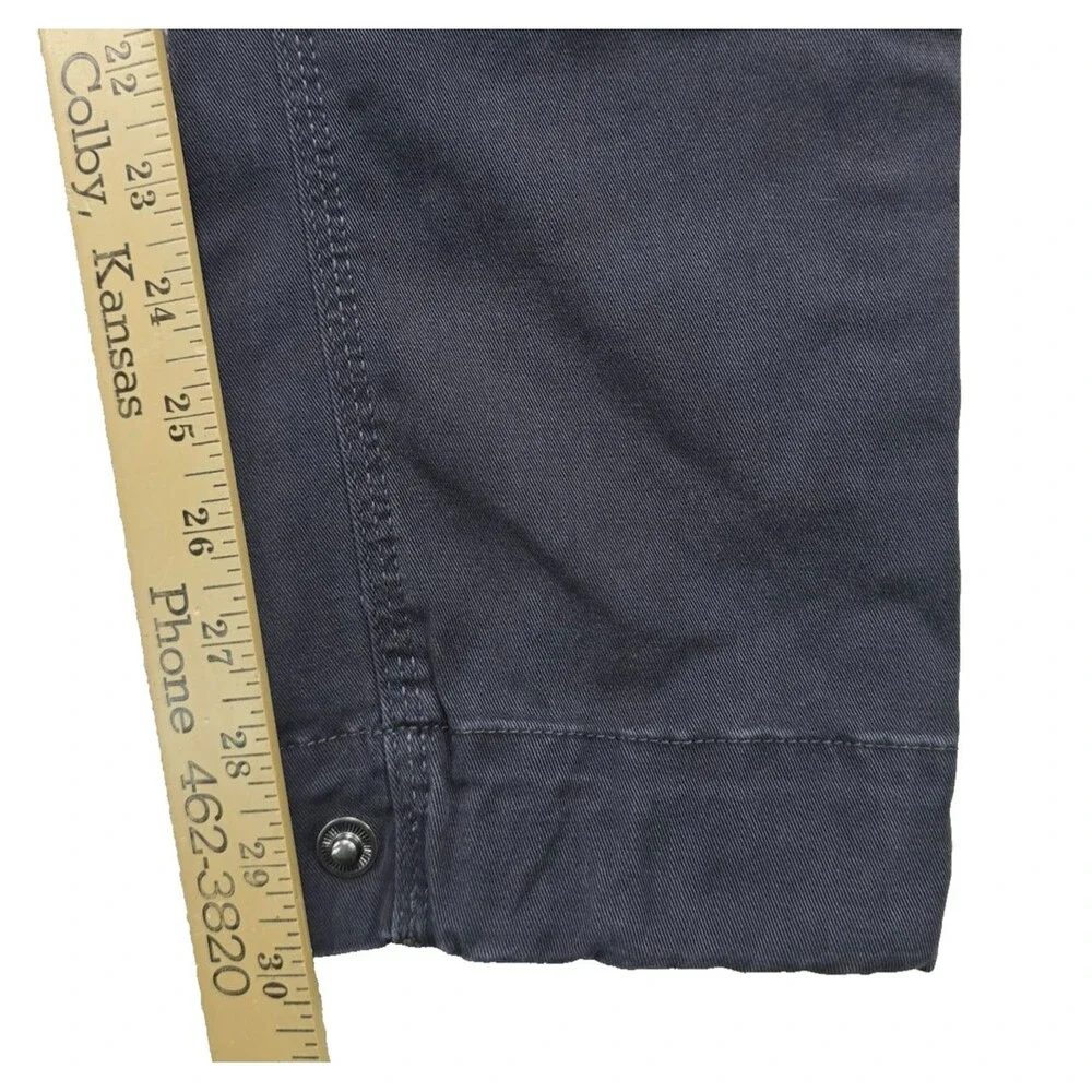 DUER Pants Mens 32x32 Gray Live Free Adventure Cargo Joggers Tapered Slim Hiking